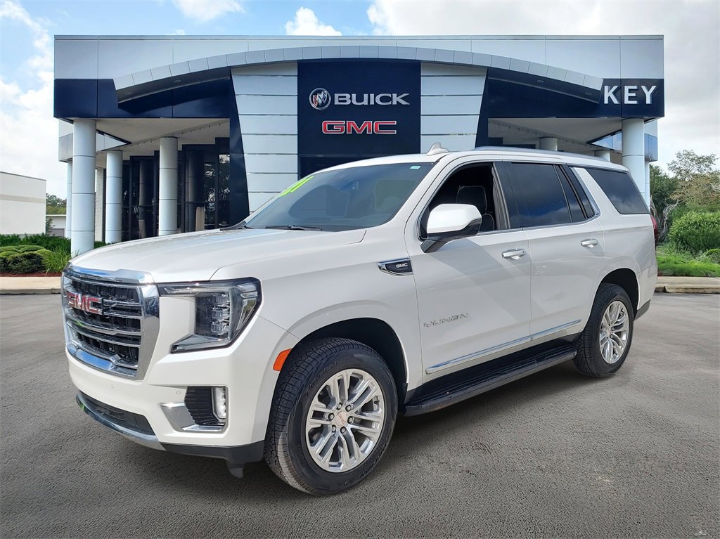 Used 2021 GMC Yukon SLT w/ SLT Premium Package image 2