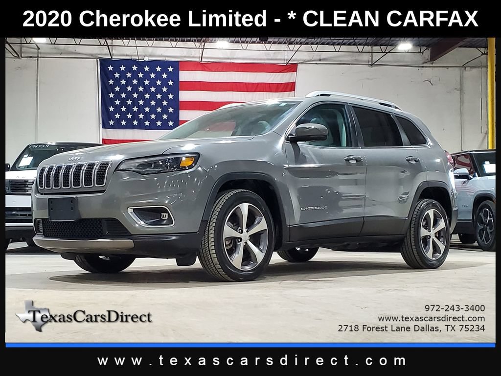 Used 2020 Jeep Cherokee Limited w/ Luxury Group FWD image 1
