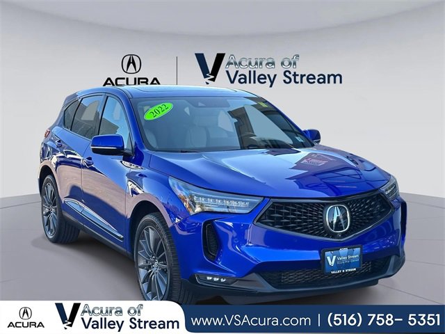 Certified 2022 Acura RDX AWD w/ A-Spec & Advance Pkg image 1