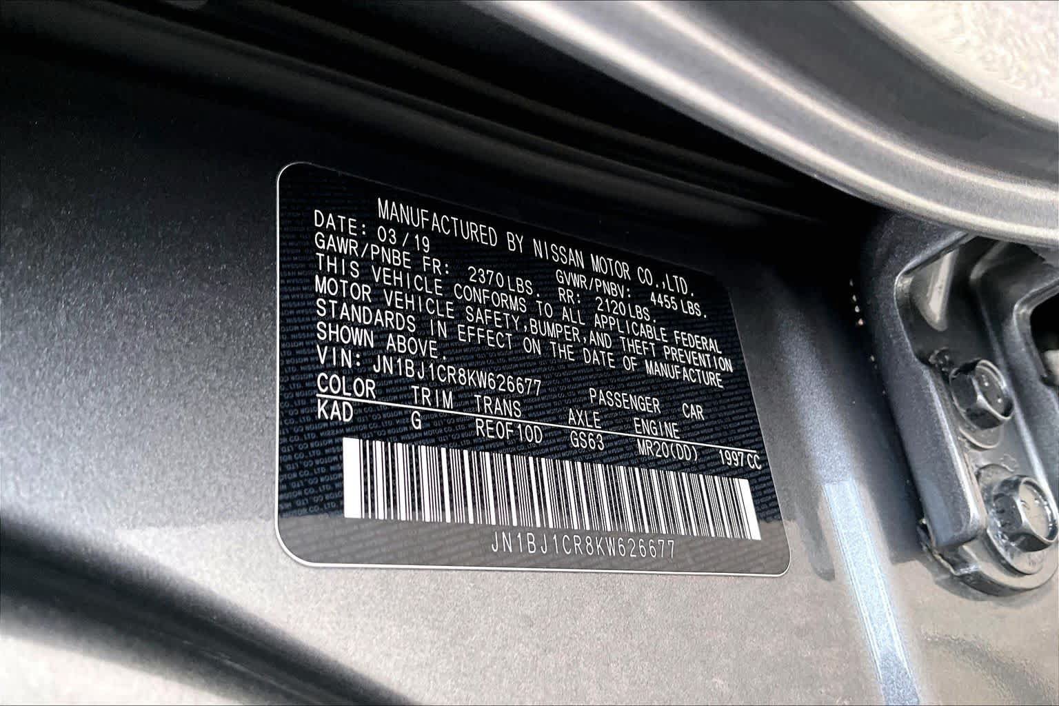 Used 2019 Nissan Rogue Sport S AWD/4WD image 36