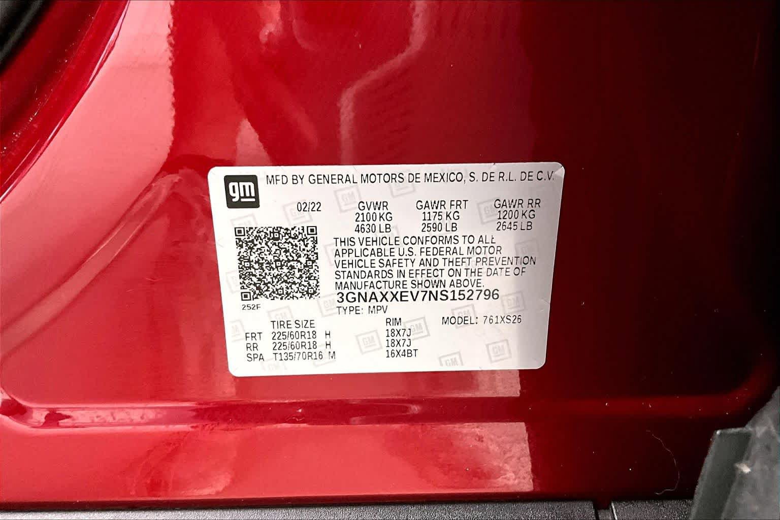Used 2022 Chevrolet Equinox Premier AWD/4WD image 19