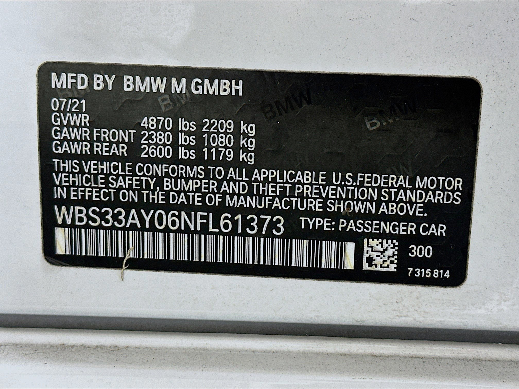 Used 2022 BMW M3 Competition w/ M Carbon Exterior Package image 35