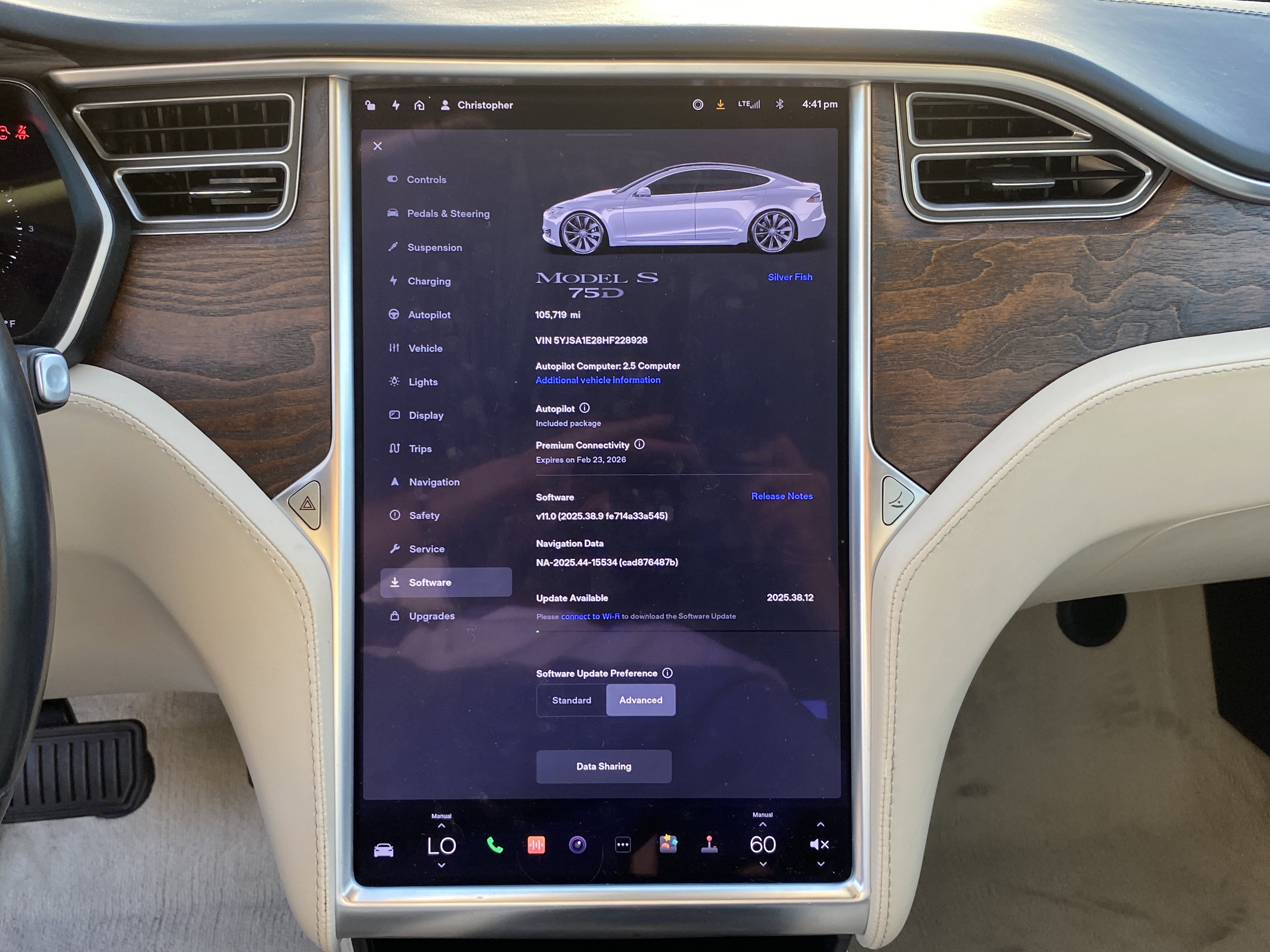 Used 2017 Tesla Model S 75D AWD/4WD image 17