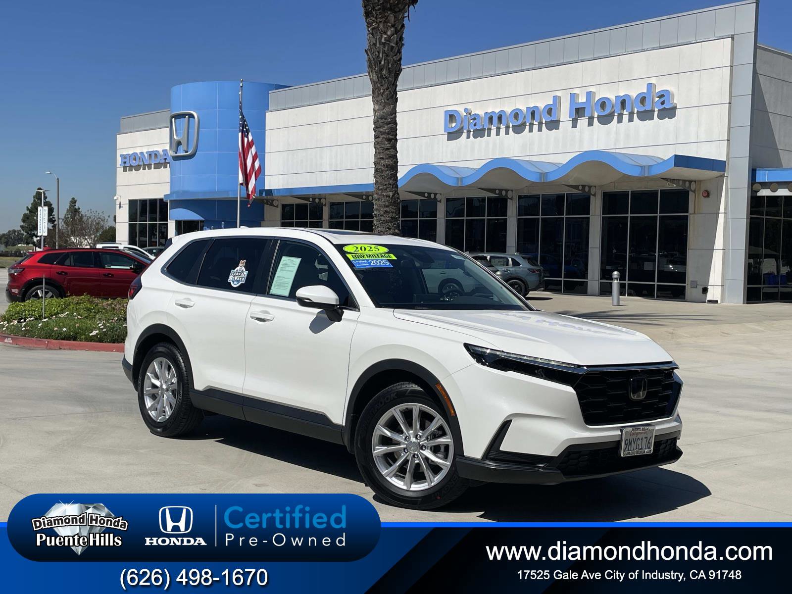 Certified 2025 Honda CR-V EX image 1