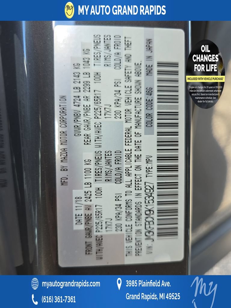 Used 2019 MAZDA CX-5 Touring AWD/4WD image 43