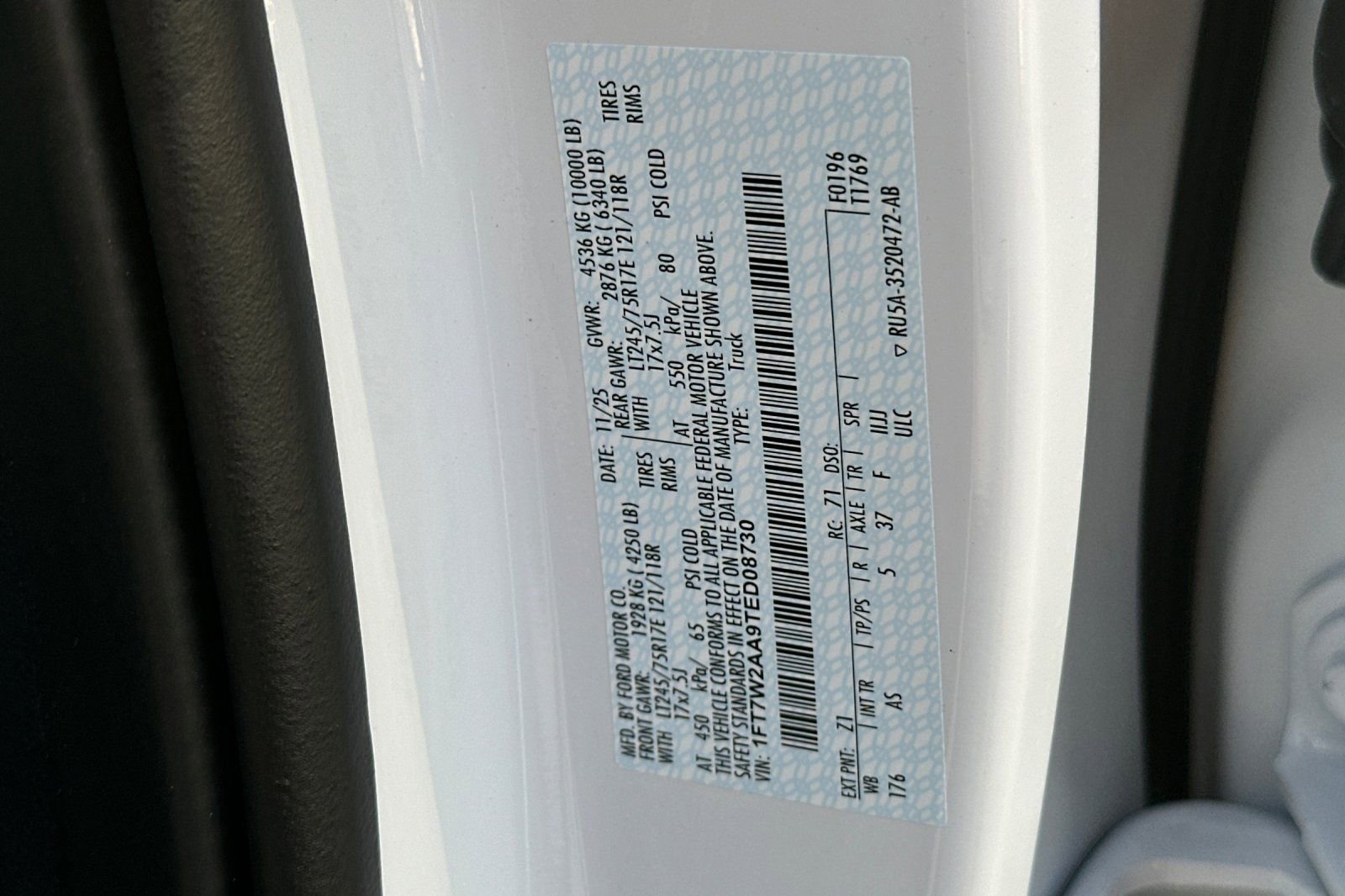 New 2026 Ford F250 XL w/ XL Chrome Package image 27