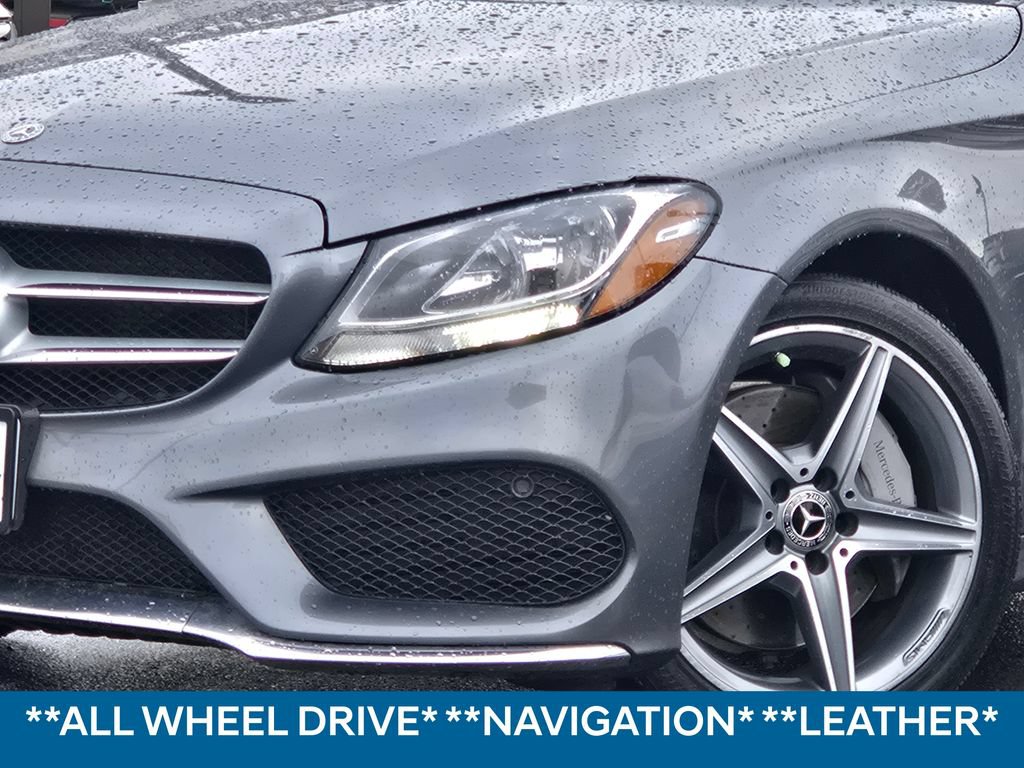 Used 2018 Mercedes-Benz C 300 4MATIC Sedan w/ AMG Line image 2