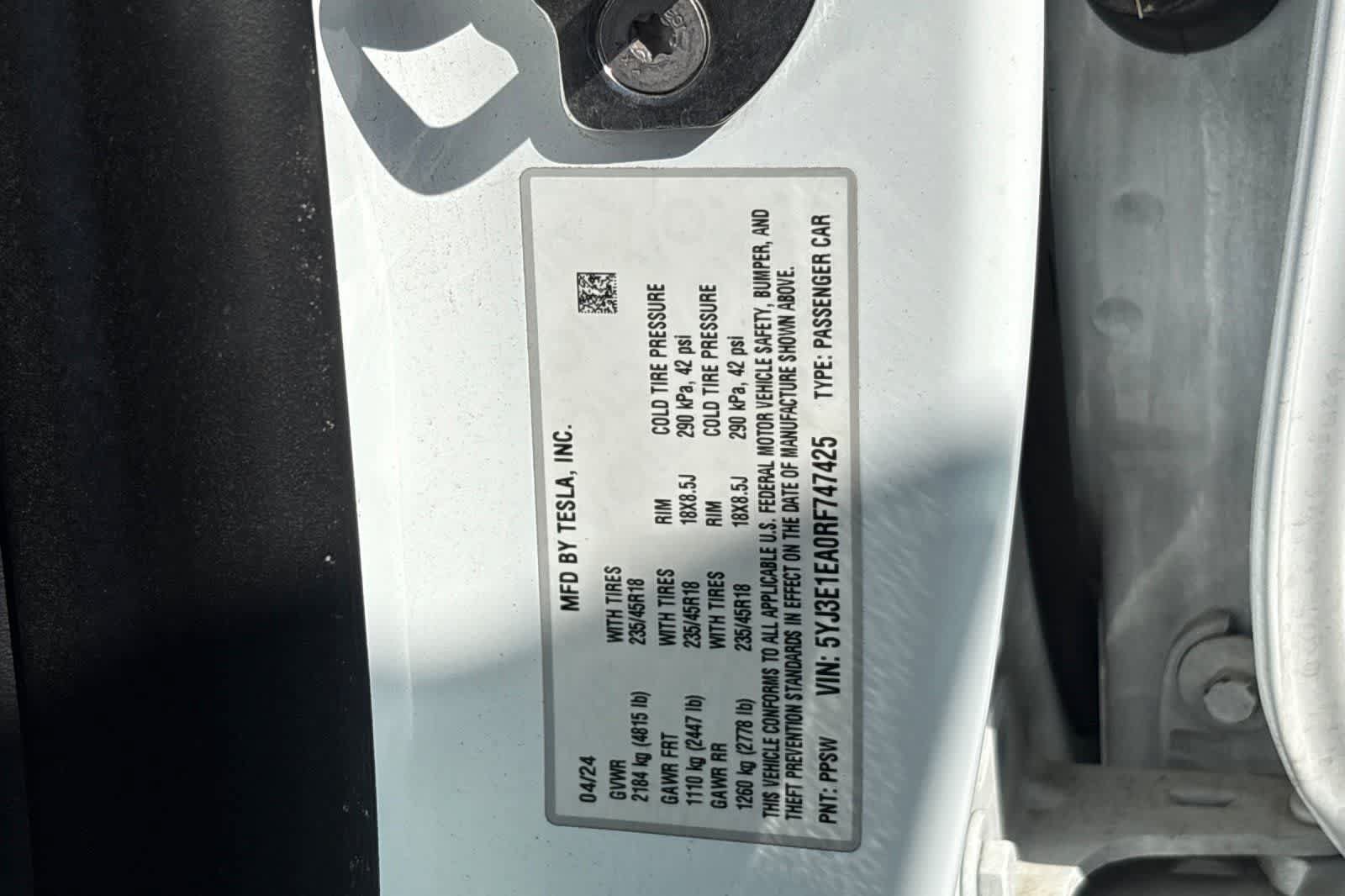 Used 2024 Tesla Model 3 Standard Range RWD image 23