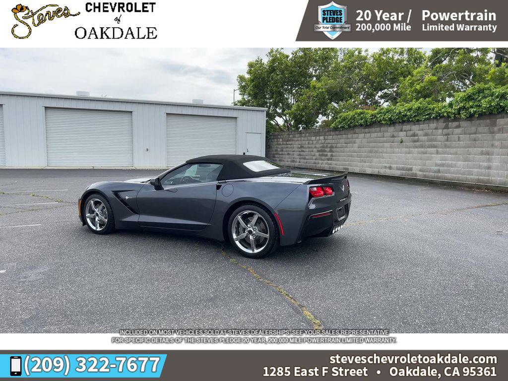 Used 2014 Chevrolet Corvette Stingray Convertible w/ 2LT Preferred Equipment Group RWD image 8
