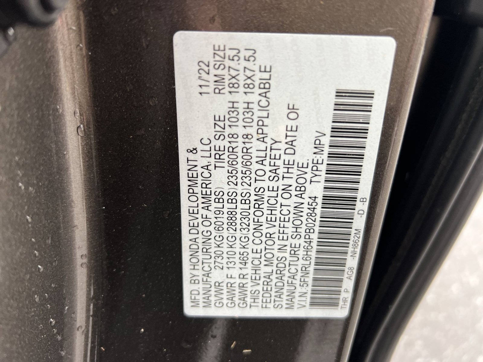 Used 2023 Honda Odyssey EX-L image 26