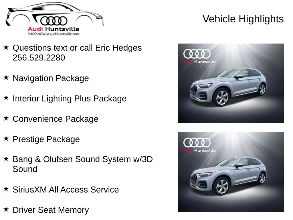 Used 2021 Audi Q5 Prestige w/ Prestige Package AWD/4WD image 6