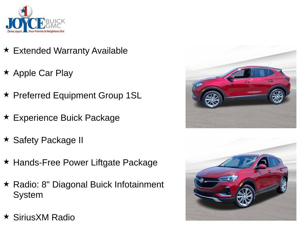 Certified 2023 Buick Encore GX Essence w/ Experience Buick Package FWD image 10