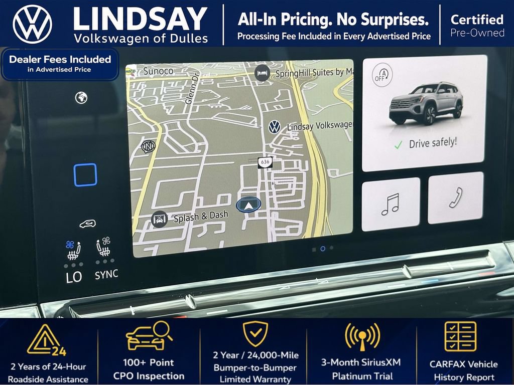 Used 2024 Volkswagen Atlas SEL AWD/4WD image 19