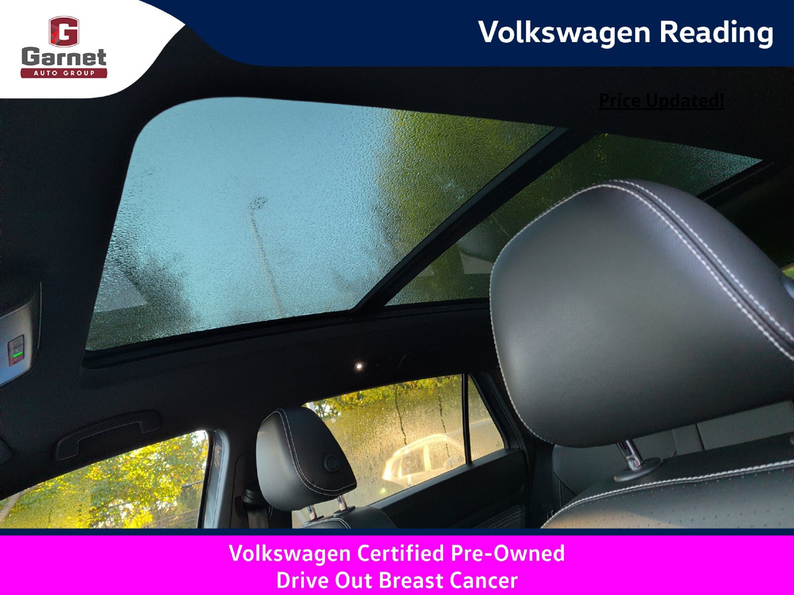 Certified 2023 Volkswagen Atlas Cross Sport SE w/ Panoramic Sunroof Package AWD/4WD image 14
