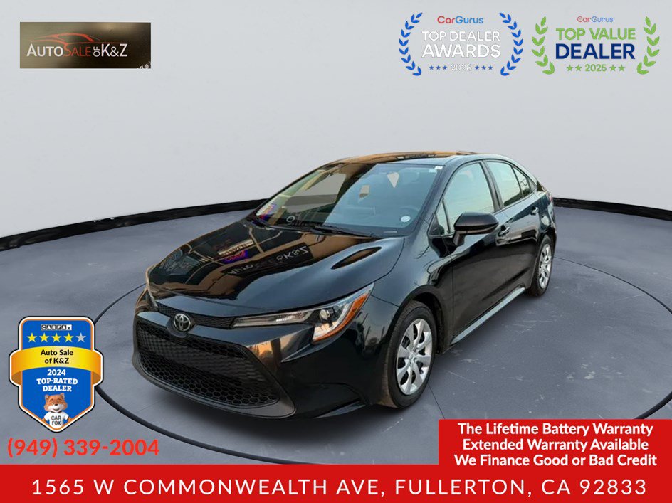 Used 2021 Toyota Corolla LE w/ Carpet Mat Package (TMS)