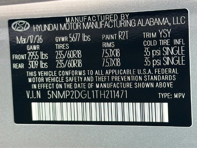 New 2026 Hyundai Santa Fe SEL AWD/4WD image 23