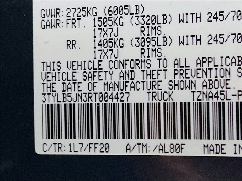 Certified 2024 Toyota Tacoma SR5 image 28