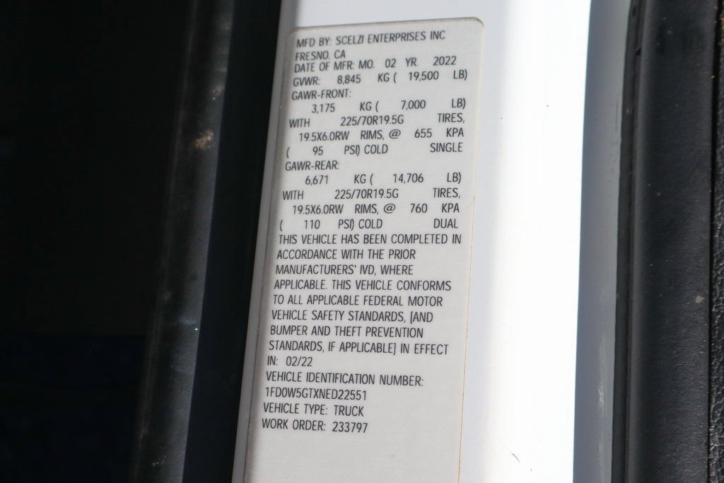 Used 2022 Ford F550 2WD Crew Cab Super Duty w/ Power Equipment Group image 55