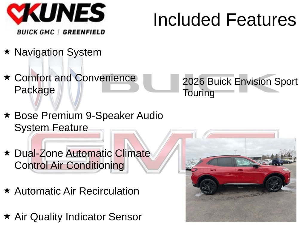 New 2026 Buick Envision Sport Touring image 3