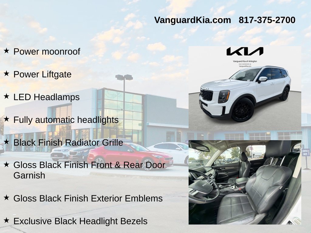 Certified 2022 Kia Telluride EX w/ EX Premium Package AWD/4WD image 12