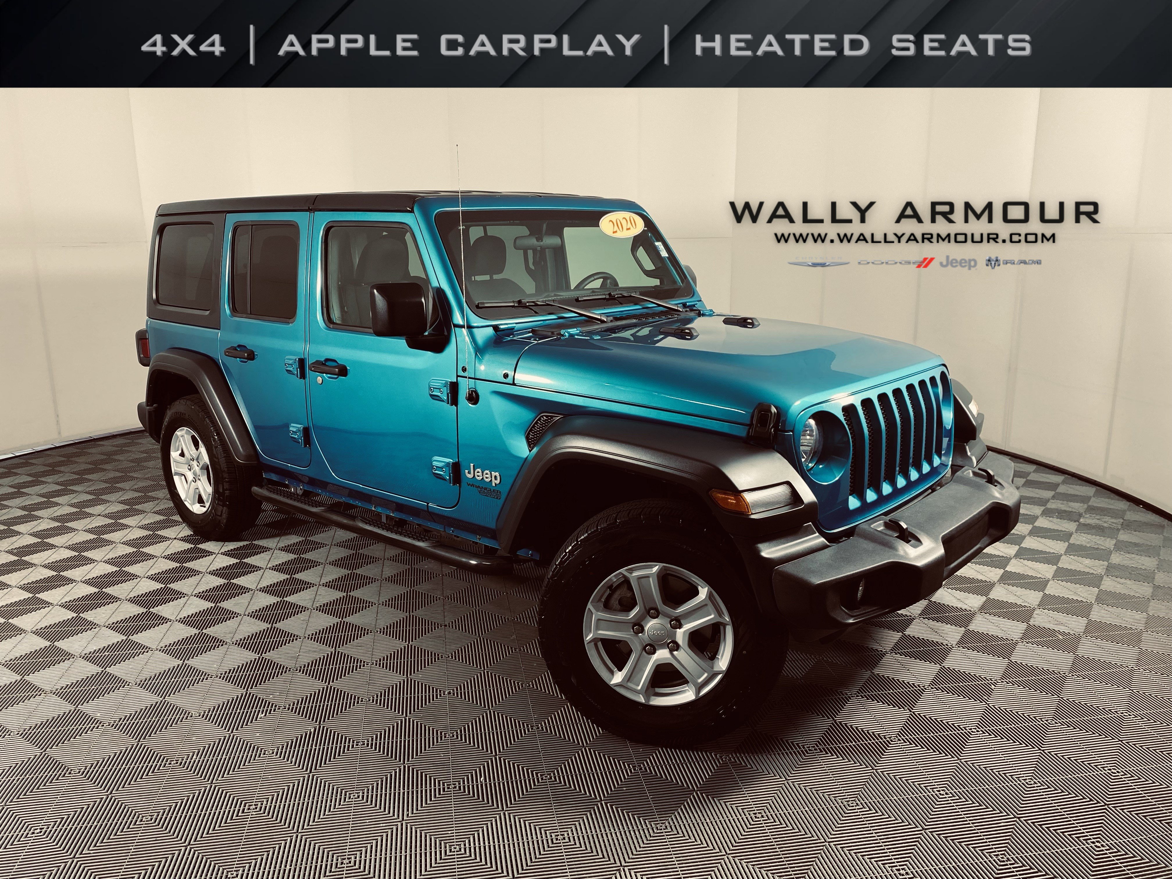Used 2020 Jeep Wrangler Unlimited Sport S AWD/4WD image 1