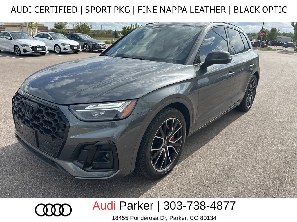 Certified 2023 Audi SQ5 Premium Plus w/ Premium Plus Package AWD/4WD image 1