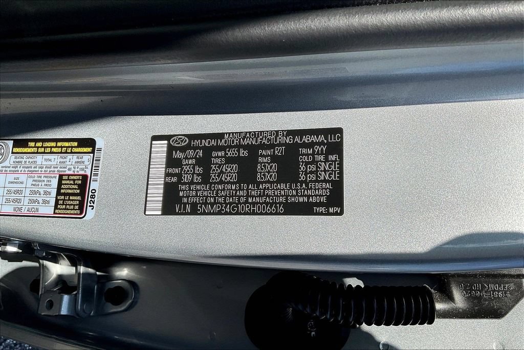 Used 2024 Hyundai Santa Fe Limited FWD image 22