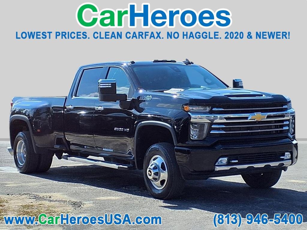 Used 2020 Chevrolet Silverado 3500 High Country w/ Snow Plow Prep/Camper Package image 1