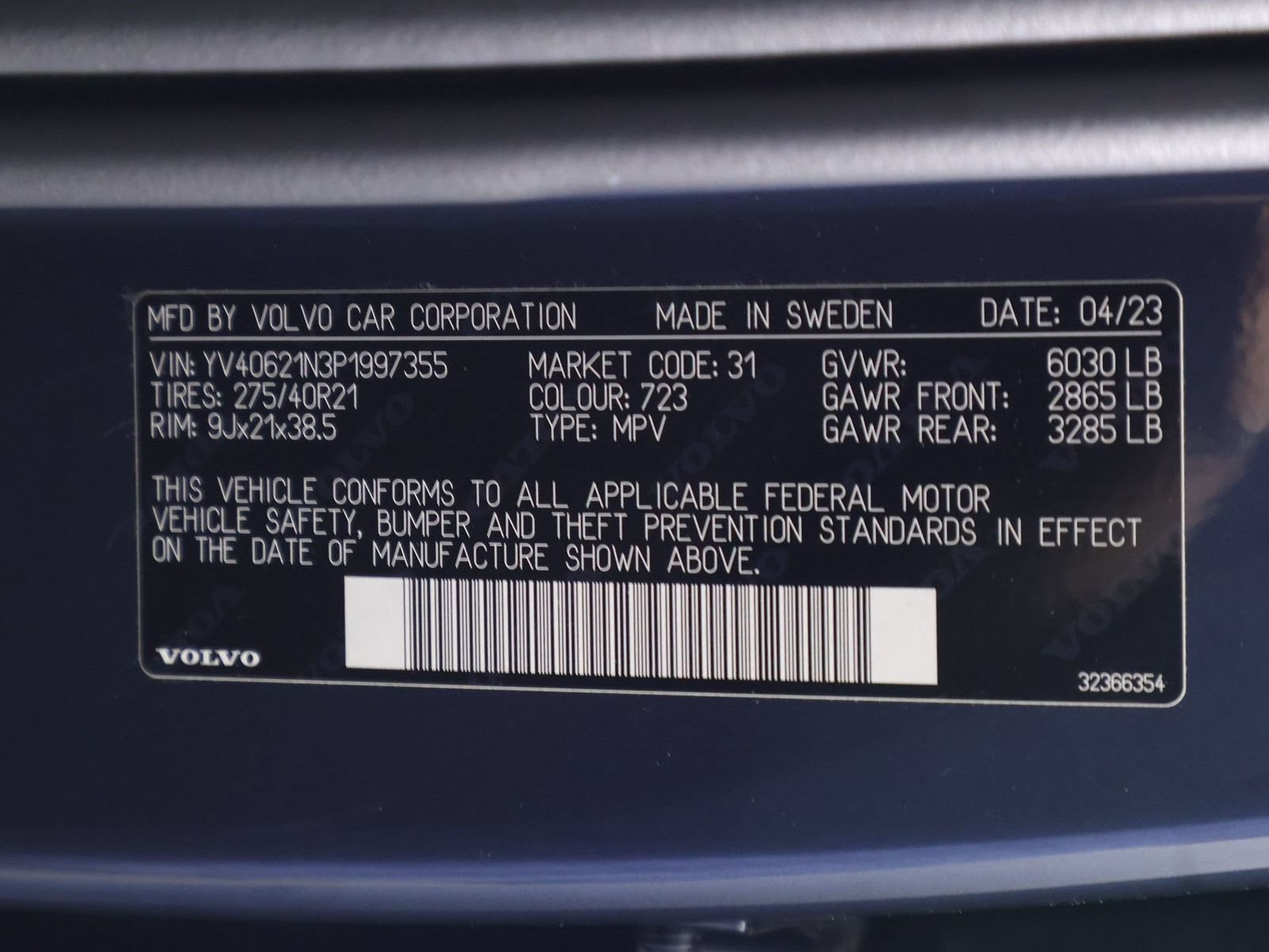 Certified 2023 Volvo XC90 B6 Plus AWD/4WD image 16