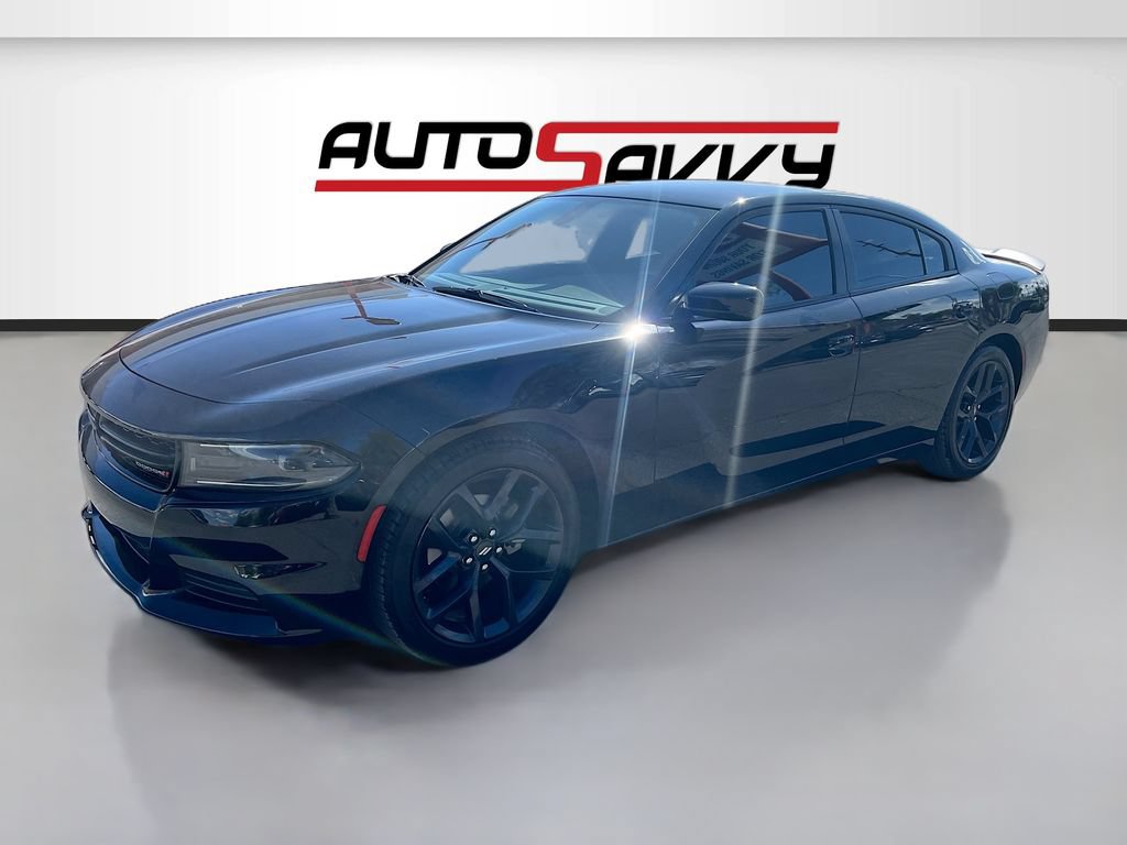 Used 2023 Dodge Charger SXT w/ Blacktop Package RWD image 3