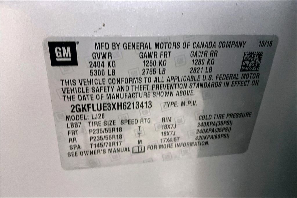 Used 2017 GMC Terrain SLT w/ Open Road Package image 19