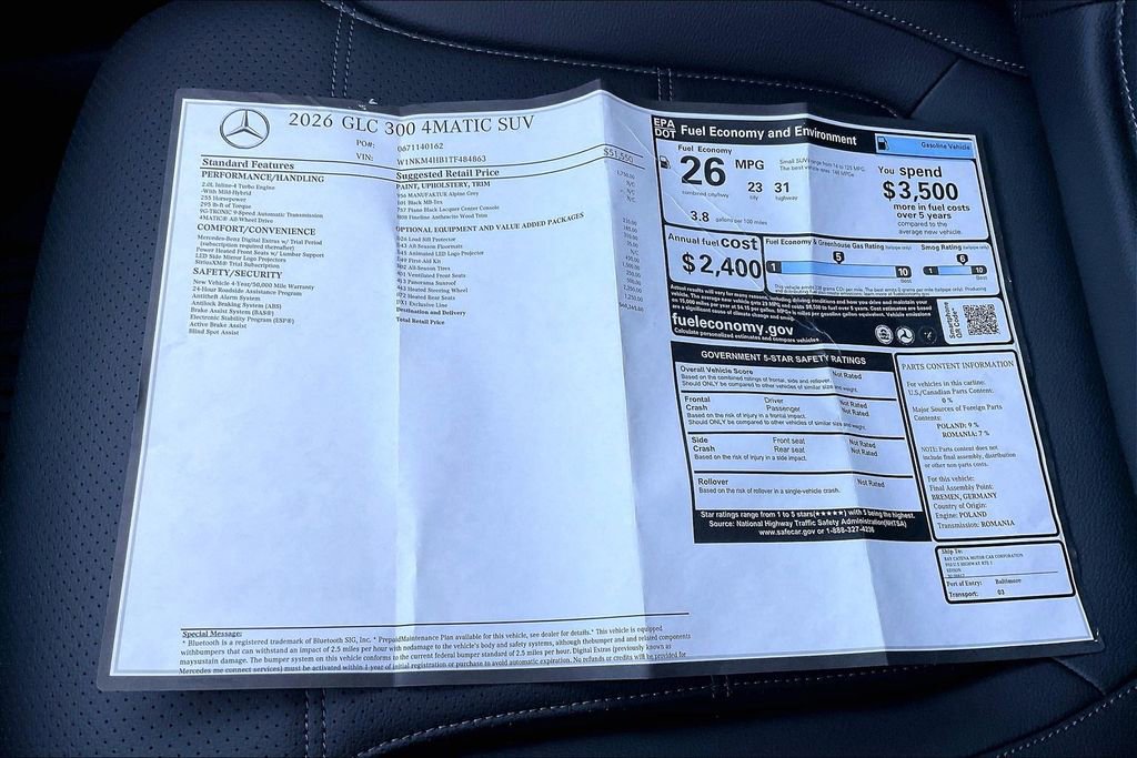 Used 2026 Mercedes-Benz GLC 300 4MATIC image 22