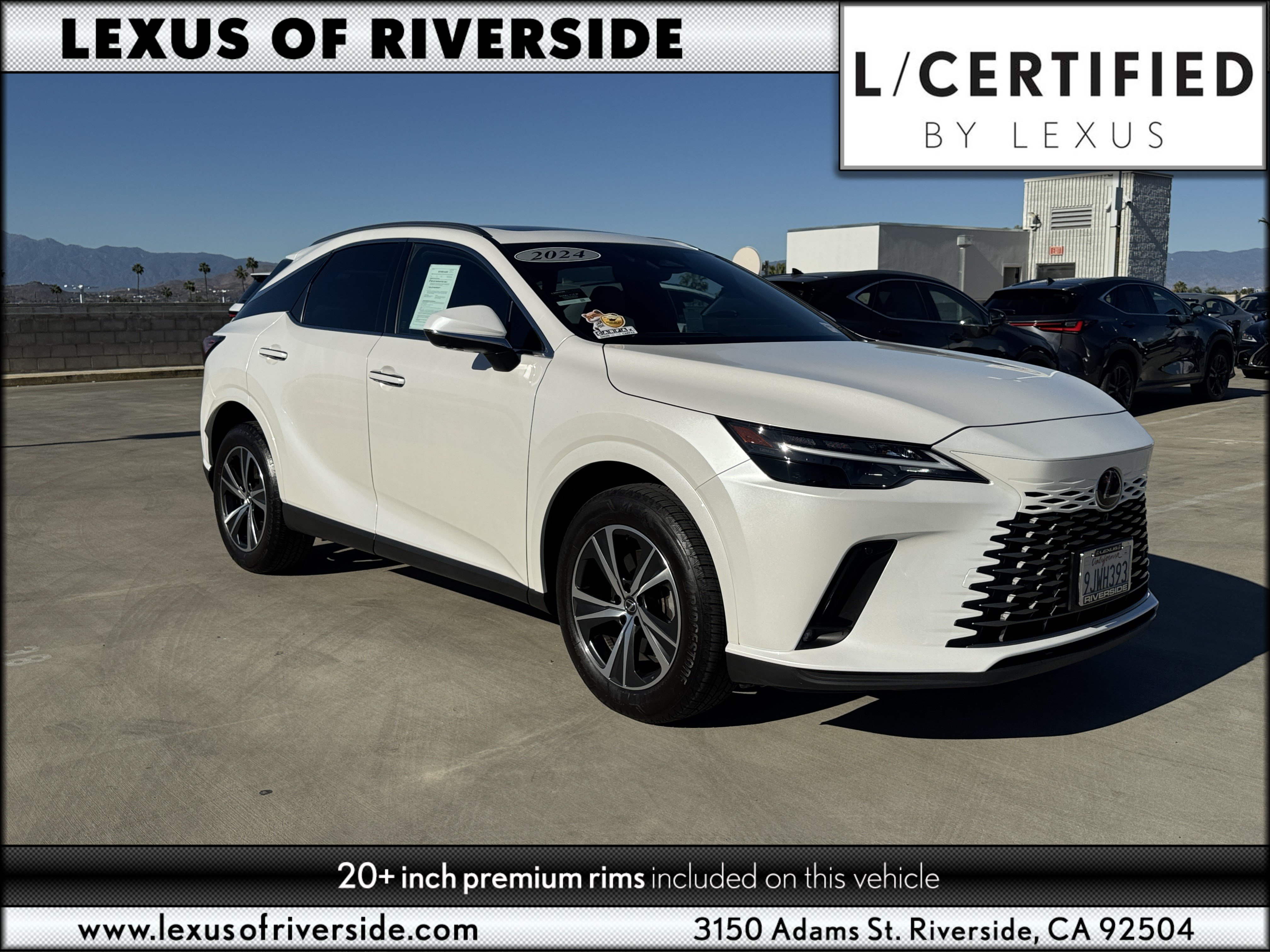 Certified 2024 Lexus RX 350 Premium w/ Accessory Package (Z1)