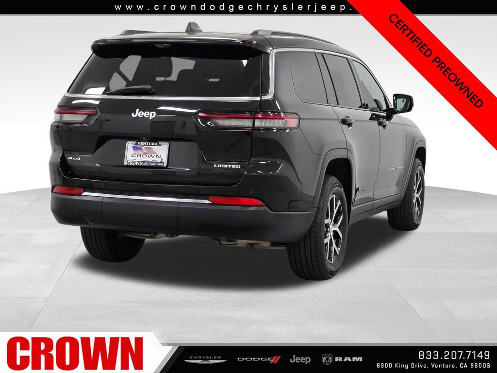 Certified 2024 Jeep Grand Cherokee L Limited w/ Luxury Tech Group II AWD/4WD image 7