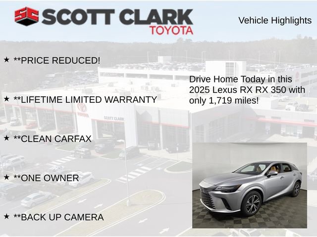 Used 2025 Lexus RX 350 FWD image 12