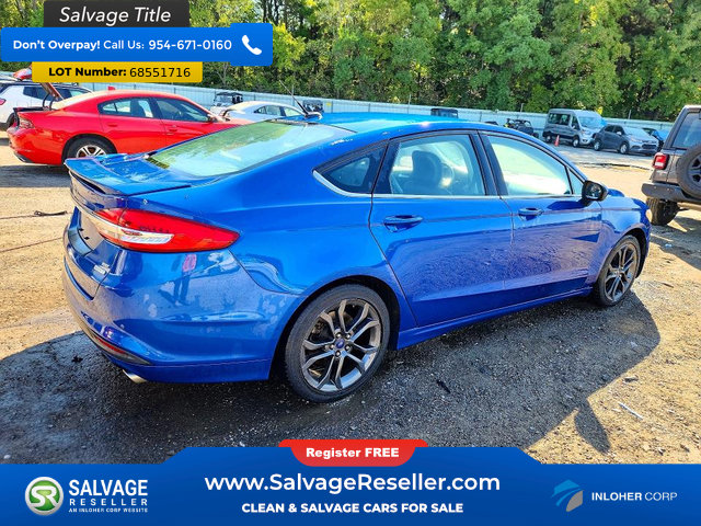 Used 2018 Ford Fusion SE w/ Equipment Group 201A FWD image 4