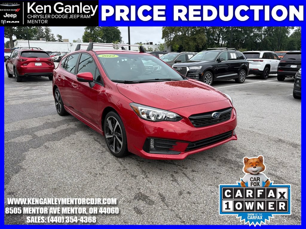 Used 2022 Subaru Impreza 2.0i Sport AWD/4WD image 1