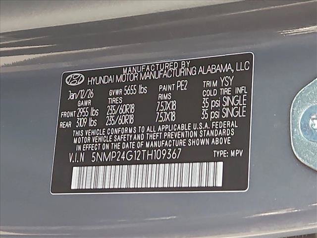 New 2026 Hyundai Santa Fe SEL FWD image 20