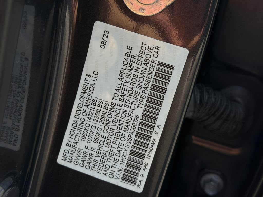 Certified 2023 Honda Accord LX image 32