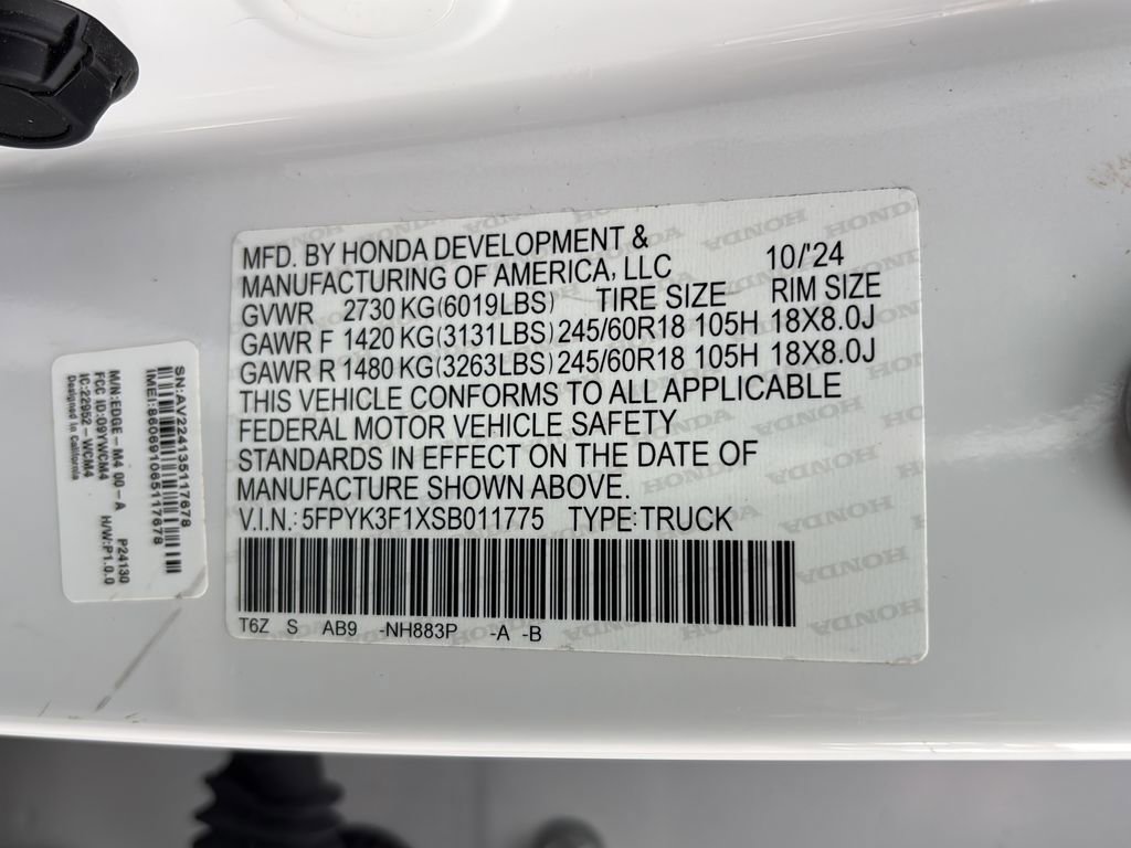 Used 2025 Honda Ridgeline Sport image 44