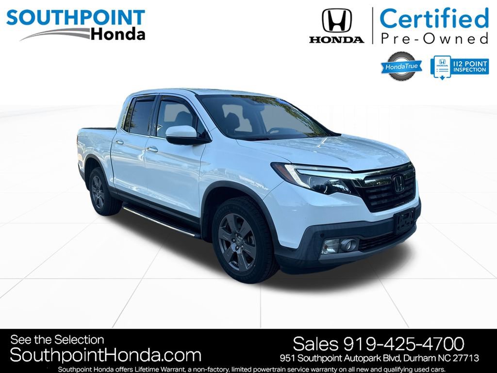 Certified 2020 Honda Ridgeline RTL-E