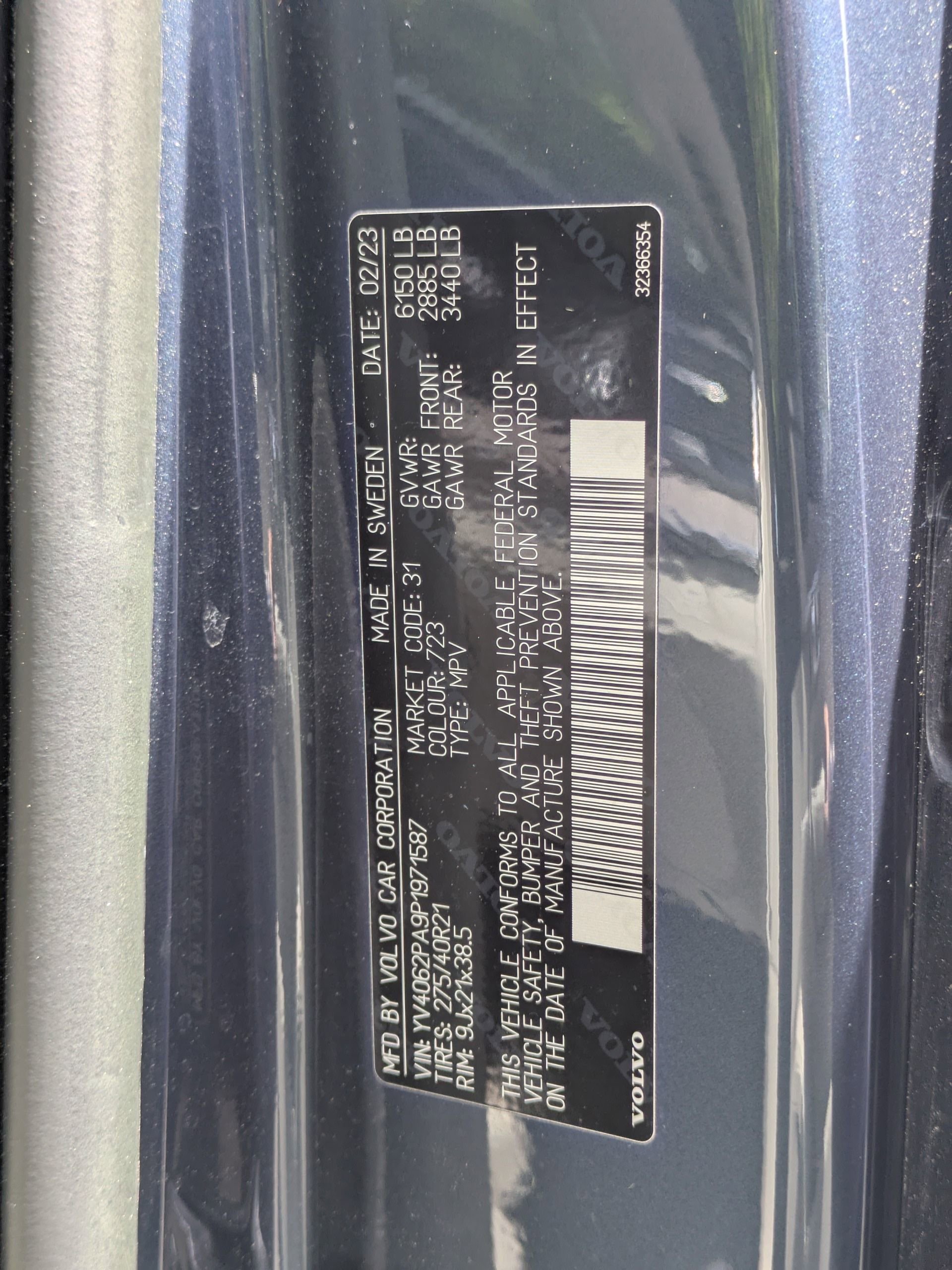 Used 2023 Volvo XC90 B6 Ultimate w/ Protection Package image 42