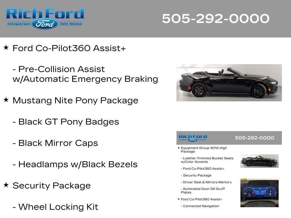 Certified 2025 Ford Mustang GT Premium RWD image 35