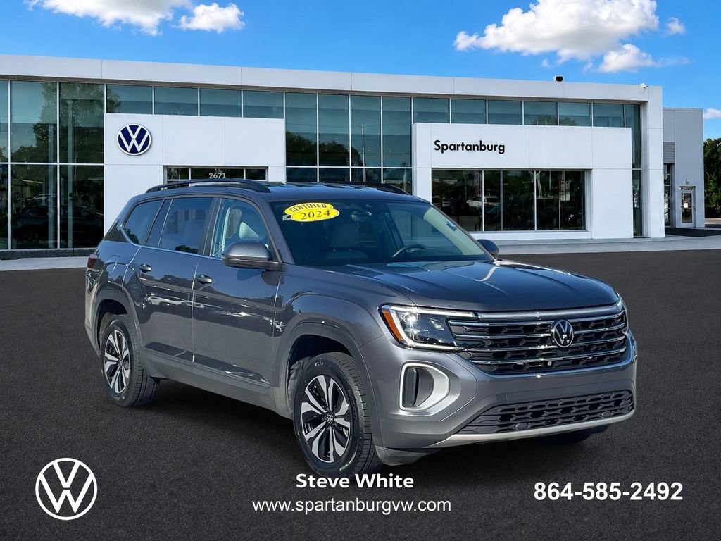 Certified 2024 Volkswagen Atlas SE