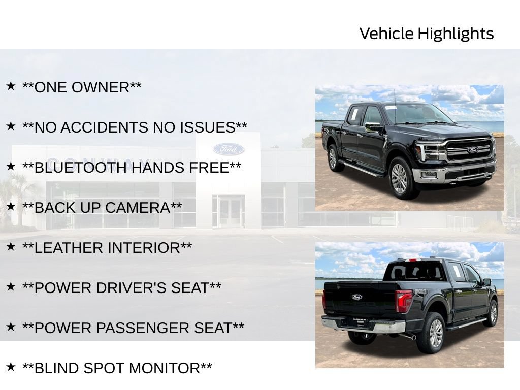 Certified 2024 Ford F150 Lariat w/ Equipment Group 502A High AWD/4WD image 6