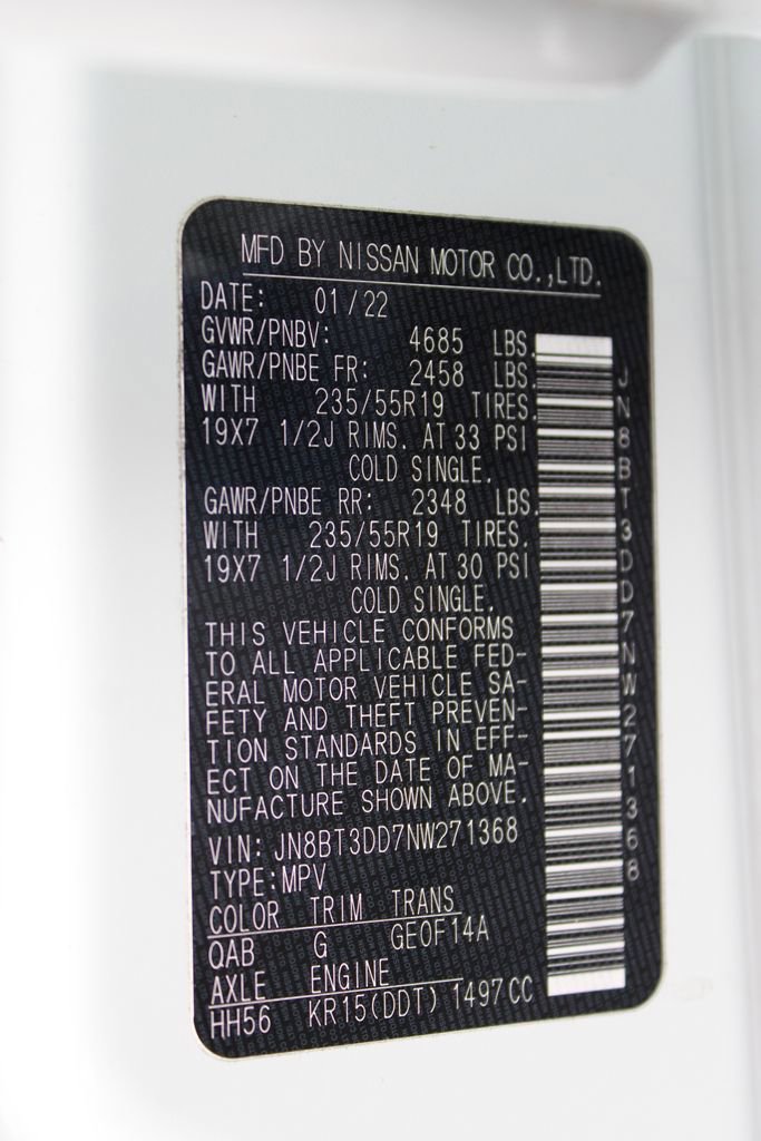 Used 2022 Nissan Rogue Platinum w/ Head-Up Display Package image 54