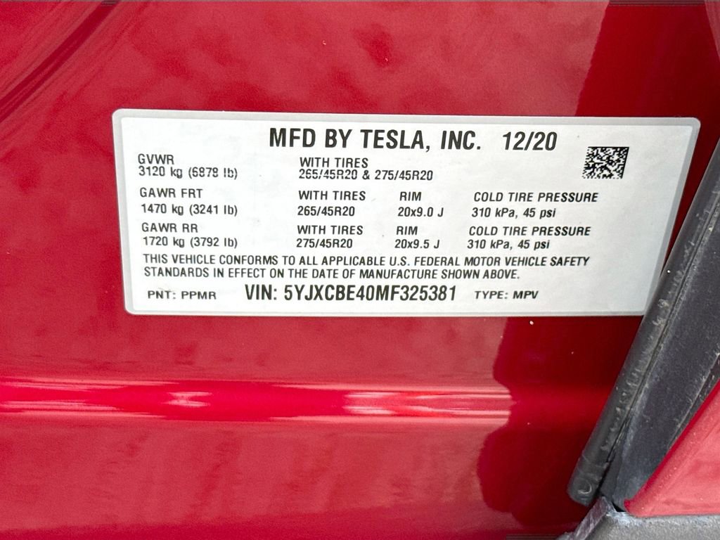 Used 2021 Tesla Model X Performance image 36