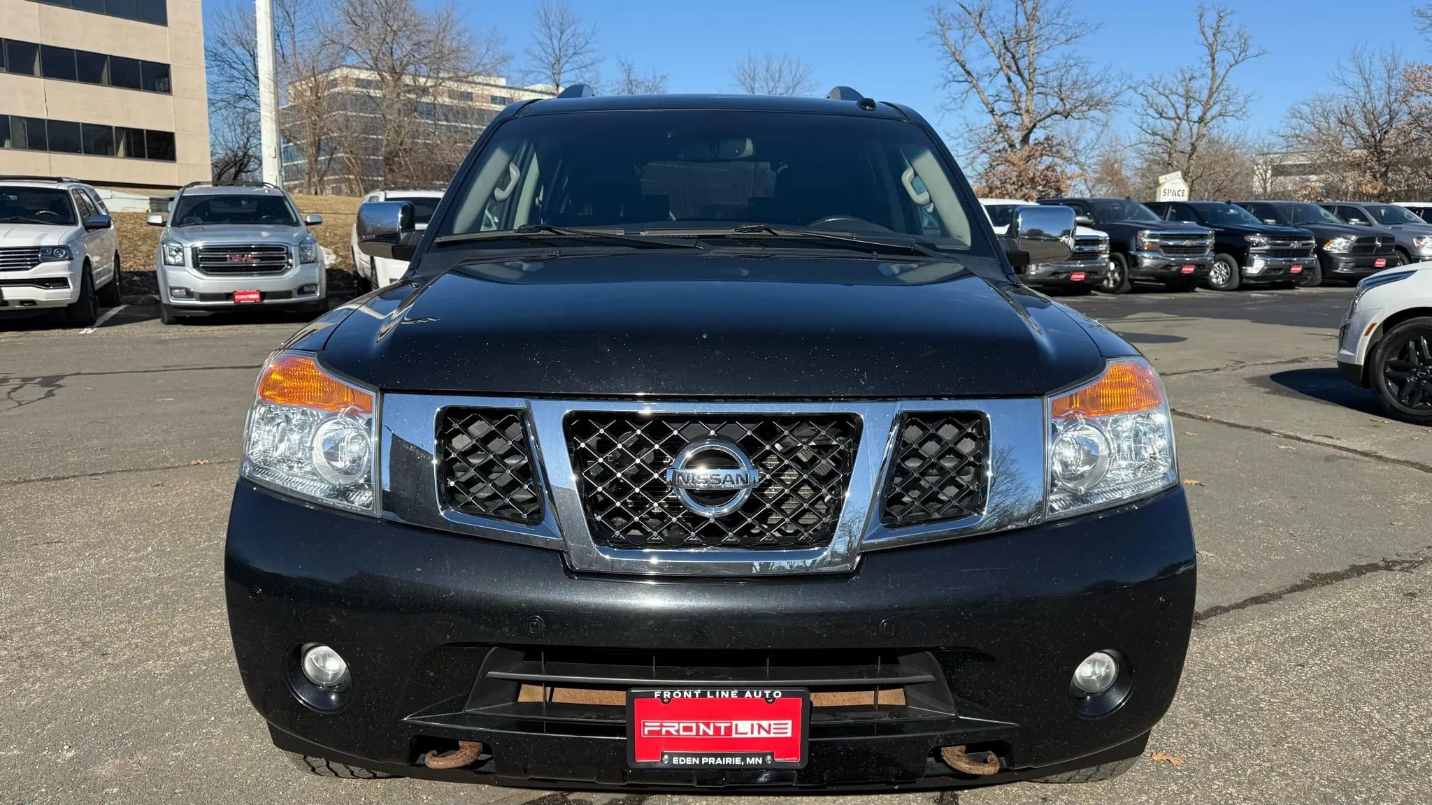 Used 2015 Nissan Armada Platinum w/ 2nd Row Captain Seat Package image 14