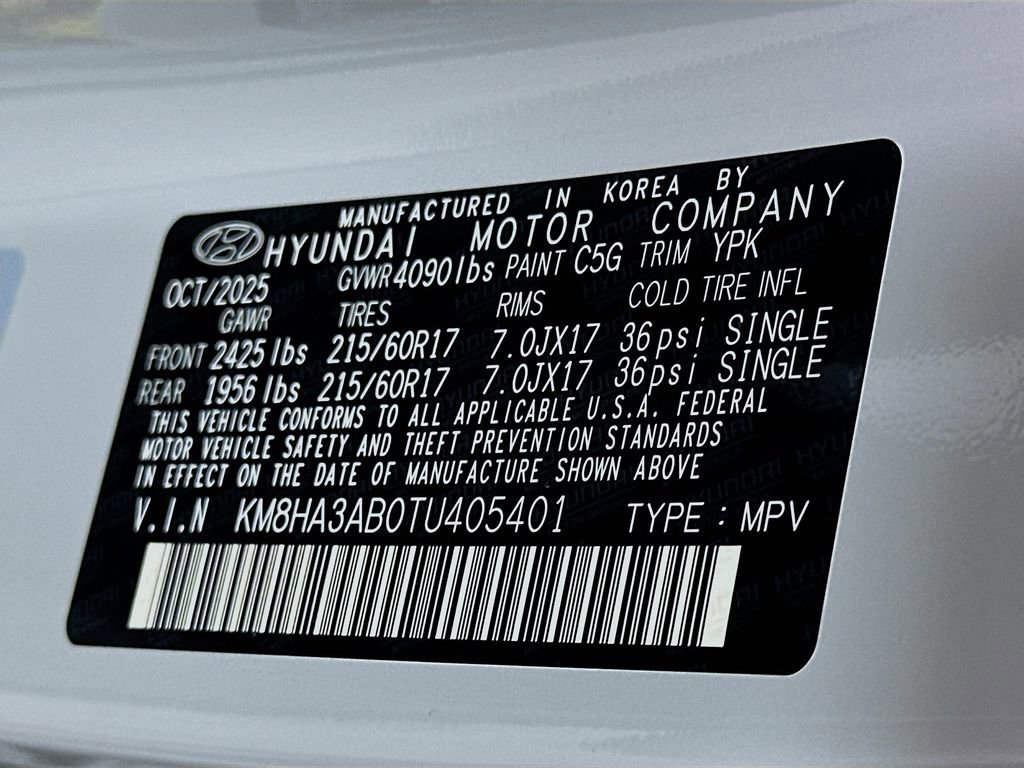 New 2026 Hyundai Kona SE image 22