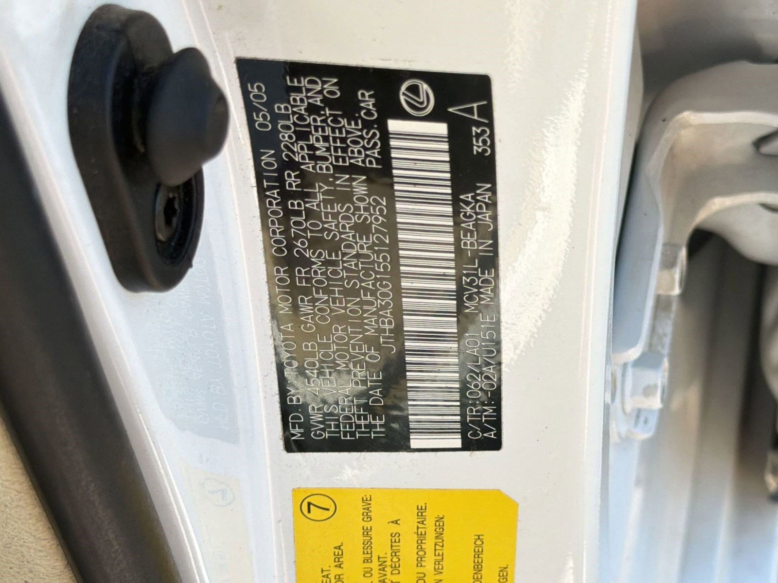 Used 2005 Lexus ES 330 image 22